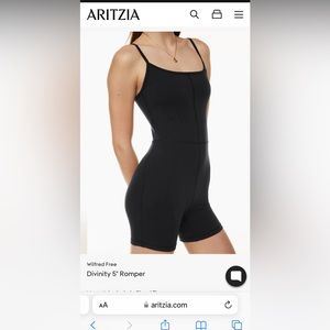Aritzia romper bike short